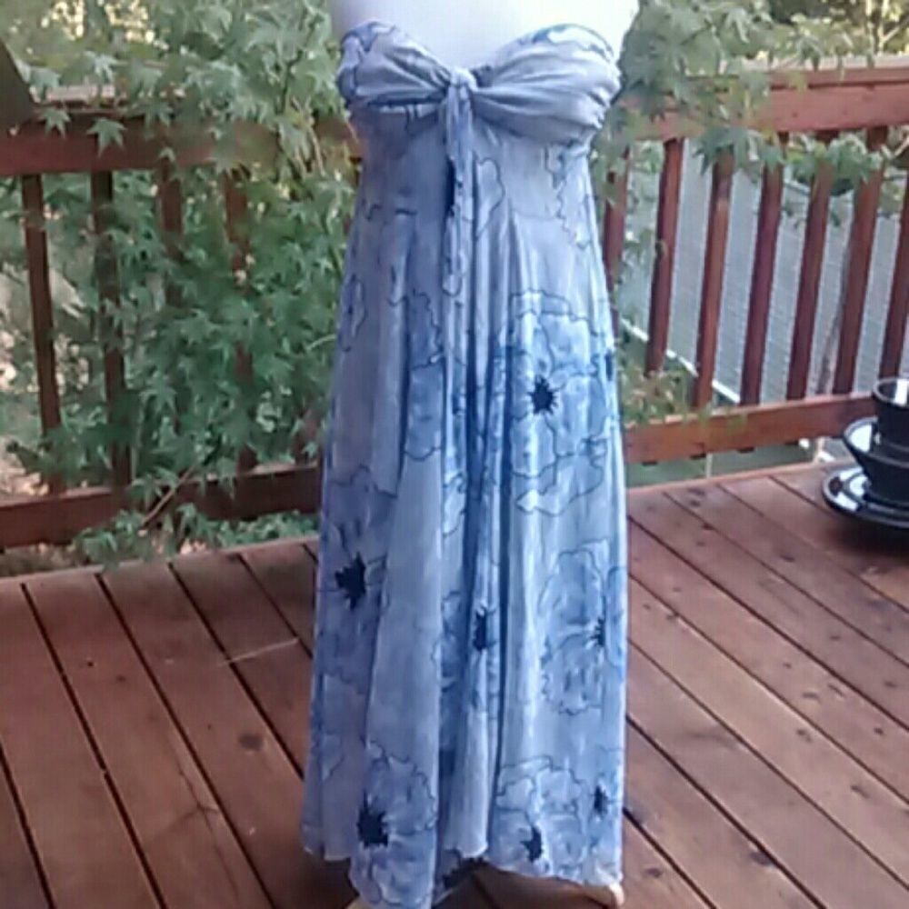 Grass Easy Breezy Halter Maxi Dress